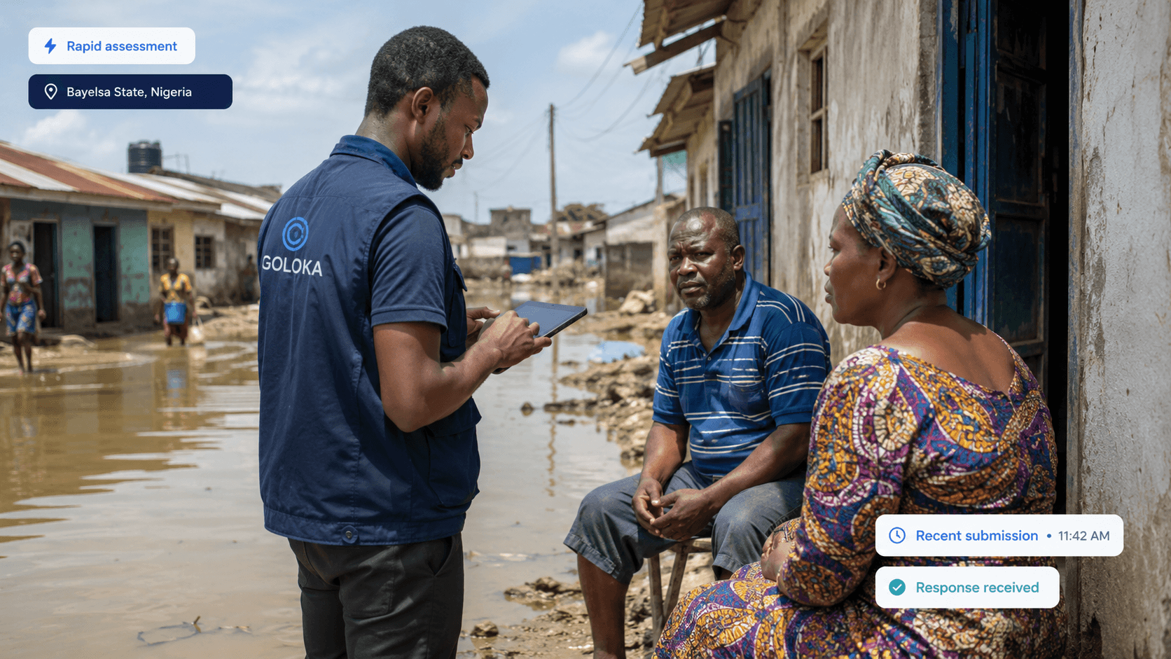 Goloka field verification team